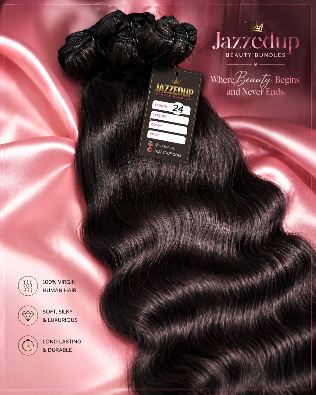 Natural wave hair